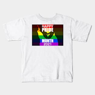 Happy pride month 2021 Kids T-Shirt